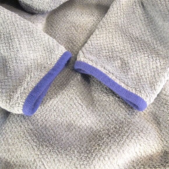 Patagonia Gray Re-Tool Snap-T Polartec Pullover Fleece Jacket Women's Medium - Picture 7 of 9